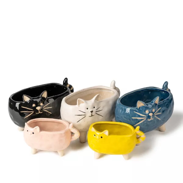 Tempat Lilin Keramik Berbentuk Kucing Tempat Lilin Keramik Berbentuk Kucing