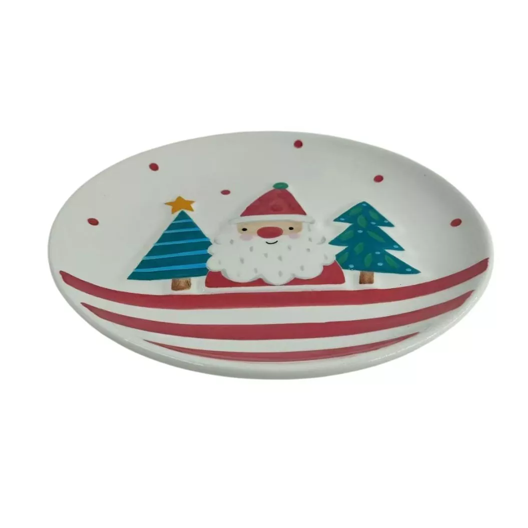 Hadiah Piring Keramik Natal