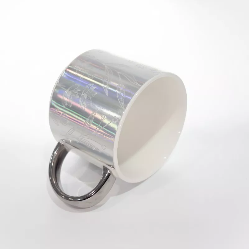 Mug Keramik Stiker Elektroplating