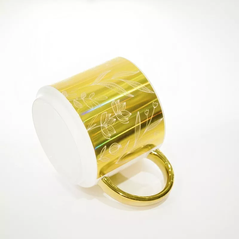 Mug Keramik Stiker Elektroplating