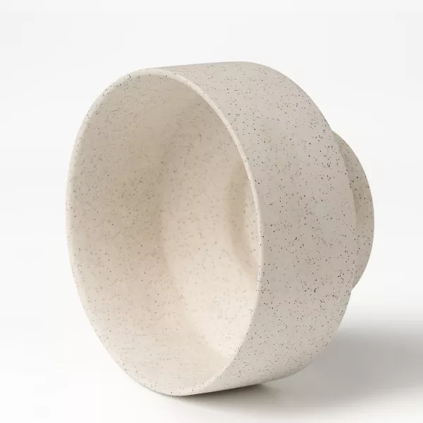 Tempat Lilin Keramik Geometris Gaya Wabi-sabi
